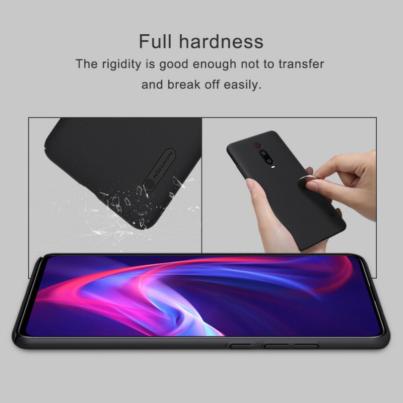 Ốp Lưng Xiaomi Redmi K20 Pro Nhựa Sần Chính Hãng Nillkin được làm bằng chất nhựa PU cao cấp nên độ đàn hồi cao, thiết kế dạng sần,là phụ kiện kèm theo máy rất sang trọng và thời trang